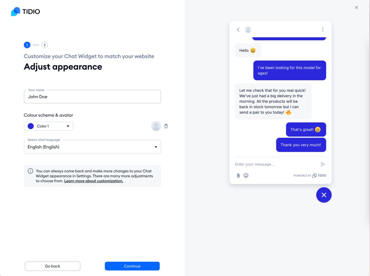 Simpliers CHAT comparison screenshot